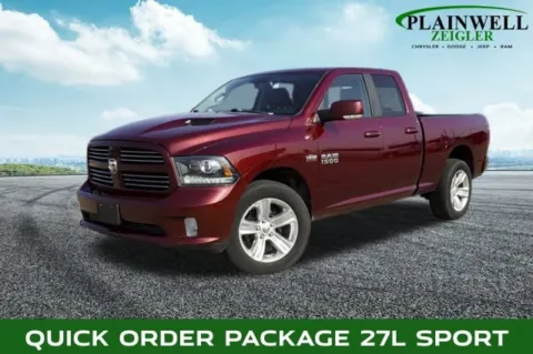 Red 2017 Ram 1500 Sport for sale in Plainwell, MI