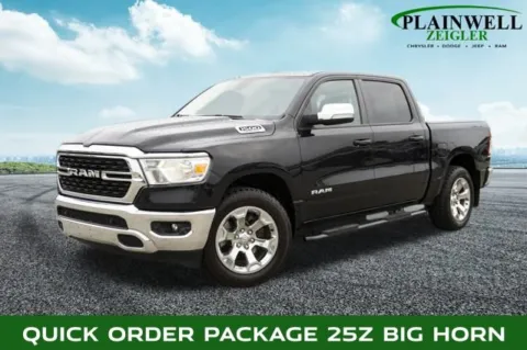 Black 2022 Ram 1500 Big Horn/Lone Star for sale in Plainwell, MI