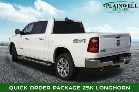 Photos of 2022 Ram 1500 Laramie Longhorn for sale in Plainwell, MI at Zeigler Chrysler Dodge Jeep Ram of Plainwell
