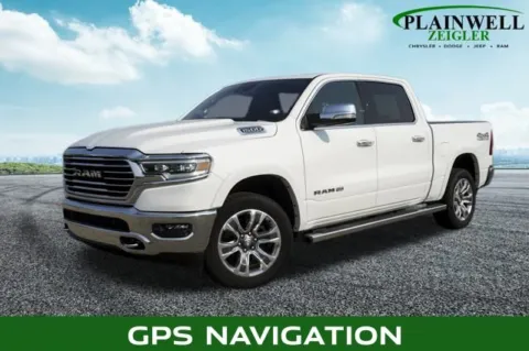 White 2022 Ram 1500 Laramie Longhorn for sale in Plainwell, MI