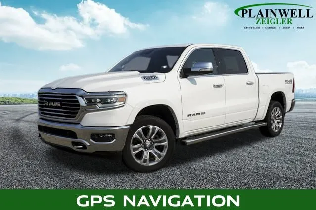 White 2022 Ram 1500 Laramie Longhorn for sale in Plainwell, MI