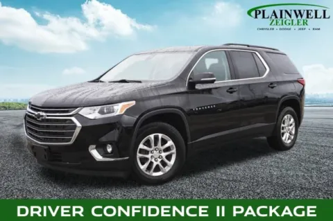Black 2020 Chevrolet Traverse LT for sale in Plainwell, MI