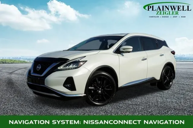 White 2020 Nissan Murano Platinum for sale in Plainwell, MI