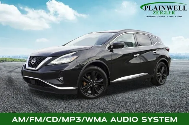 Black 2019 Nissan Murano Platinum for sale in Plainwell, MI