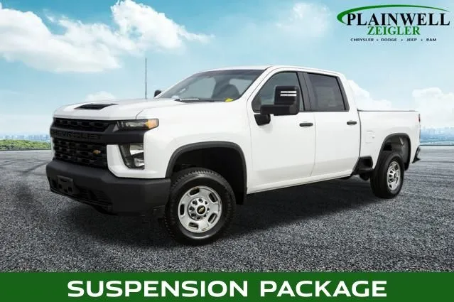 White 2021 Chevrolet Silverado 2500HD Work Truck for sale in Plainwell, MI