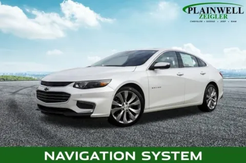 White 2017 Chevrolet Malibu Premier for sale in Plainwell, MI