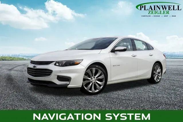 White 2017 Chevrolet Malibu Premier for sale in Plainwell, MI