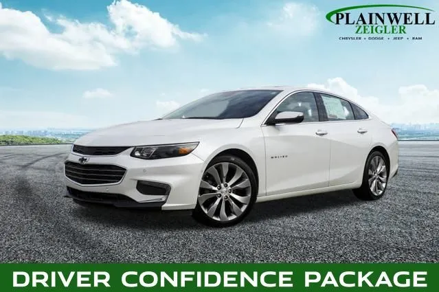 White 2017 Chevrolet Malibu Premier for sale in Plainwell, MI