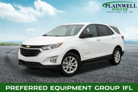 White 2021 Chevrolet Equinox LS for sale in Plainwell, MI