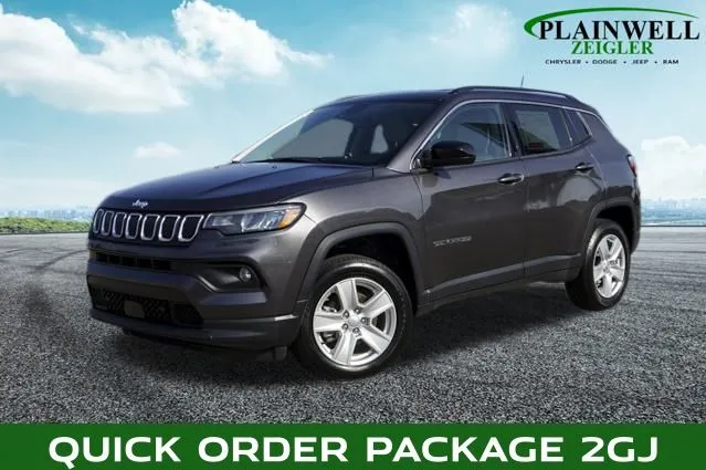 Gray 2022 Jeep Compass Latitude for sale in Plainwell, MI