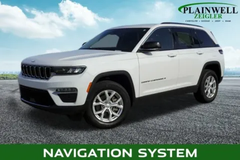 White 2023 Jeep Grand Cherokee Limited for sale in Plainwell, MI