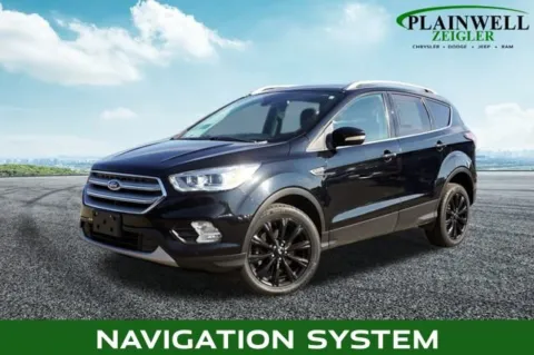 Black 2018 Ford Escape Titanium for sale in Plainwell, MI