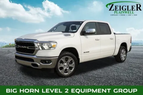 White 2022 Ram 1500 Big Horn/Lone Star for sale in Plainwell, MI