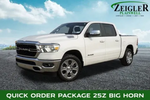 White 2022 Ram 1500 Big Horn/Lone Star for sale in Plainwell, MI