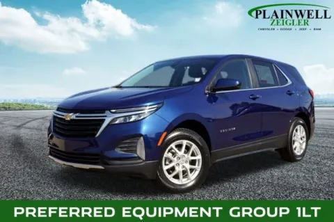 Blue 2022 Chevrolet Equinox LT for sale in Plainwell, MI