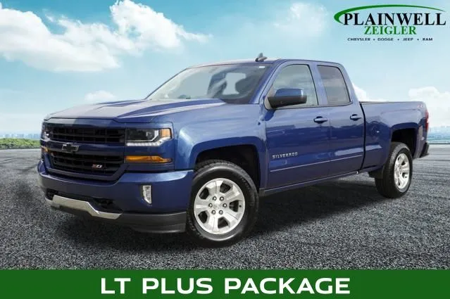Blue 2018 Chevrolet Silverado 1500 LT for sale in Plainwell, MI