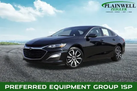 Black 2024 Chevrolet Malibu RS for sale in Plainwell, MI