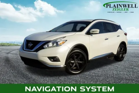 White 2016 Nissan Murano SV for sale in Plainwell, MI