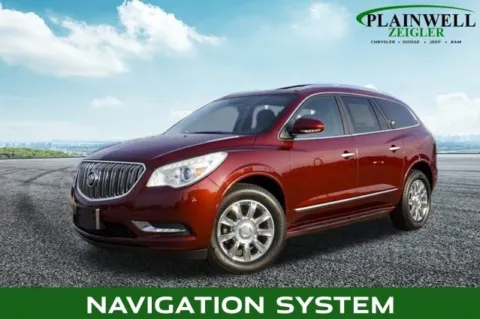 Red 2015 Buick Enclave Premium Group for sale in Plainwell, MI
