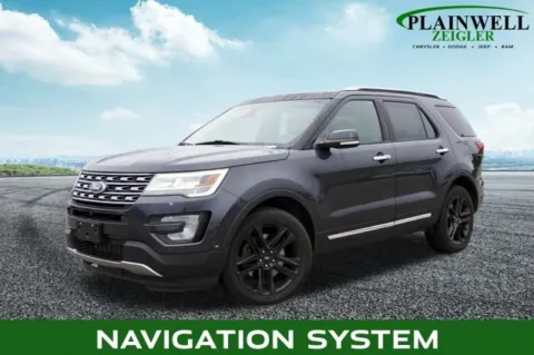 Gray 2017 Ford Explorer Limited for sale in Plainwell, MI
