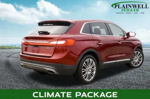 Another view of 2016 Lincoln MKX Reserve for sale in Plainwell, MI at Zeigler Chrysler Dodge Jeep Ram of Plainwell