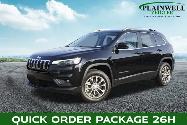 Black 2021 Jeep Cherokee Latitude Lux for sale in Plainwell, MI