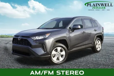 Gray 2020 Toyota RAV4 Hybrid LE for sale in Plainwell, MI