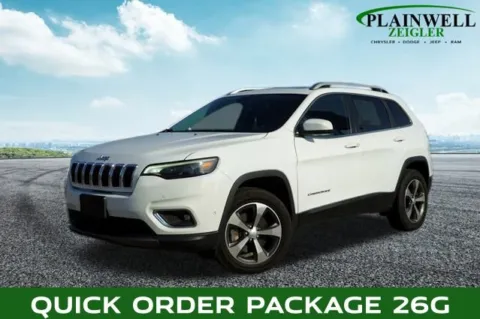 White 2019 Jeep Cherokee Limited for sale in Plainwell, MI