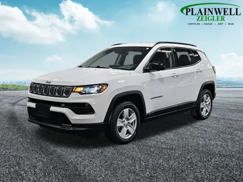 White 2022 Jeep Compass Latitude for sale in Plainwell, MI
