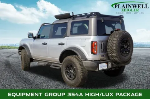 Photos of 2024 Ford Bronco Wildtrak for sale in Plainwell, MI at Zeigler Chrysler Dodge Jeep Ram of Plainwell