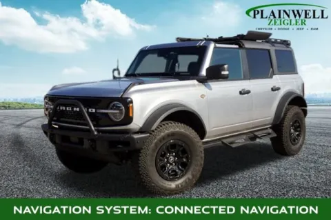 Silver 2024 Ford Bronco Wildtrak for sale in Plainwell, MI