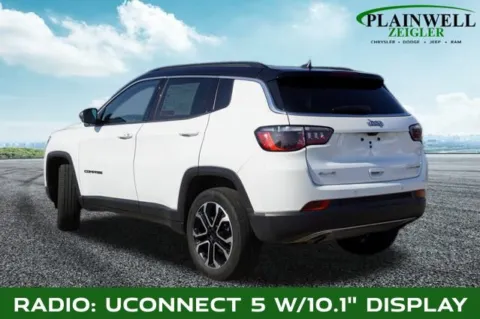 Photos of 2023 Jeep Compass Limited for sale in Plainwell, MI at Zeigler Chrysler Dodge Jeep Ram of Plainwell