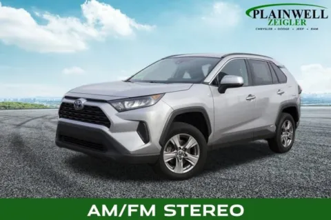 Silver 2022 Toyota RAV4 Hybrid LE for sale in Plainwell, MI