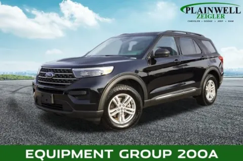 Black 2022 Ford Explorer XLT for sale in Plainwell, MI