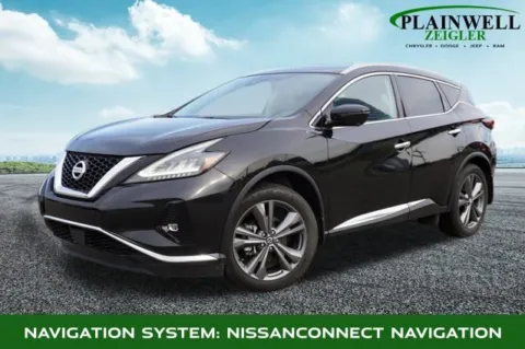 Black 2021 Nissan Murano Platinum for sale in Plainwell, MI