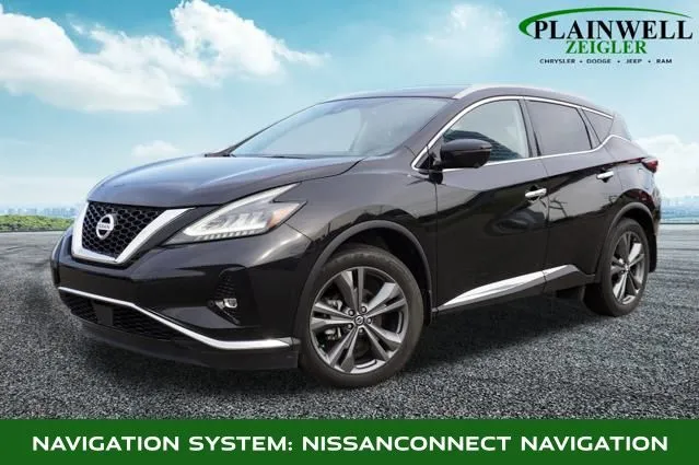 Black 2021 Nissan Murano Platinum for sale in Plainwell, MI