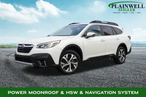White 2022 Subaru Outback Limited for sale in Plainwell, MI