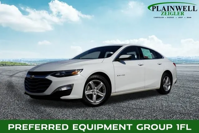 White 2024 Chevrolet Malibu LS for sale in Plainwell, MI