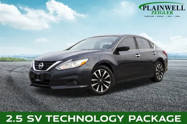 Blue 2018 Nissan Altima 2.5 SV for sale in Plainwell, MI