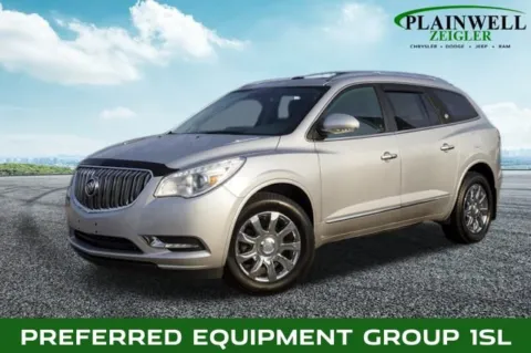 Silver 2017 Buick Enclave Leather Group for sale in Plainwell, MI