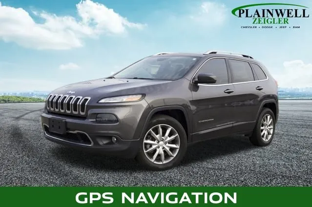 Gray 2017 Jeep Cherokee Limited for sale in Plainwell, MI