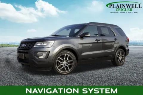 White 2016 Ford Explorer Sport for sale in Plainwell, MI