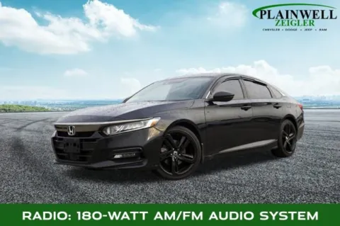 Black 2019 Honda Accord Sport for sale in Plainwell, MI