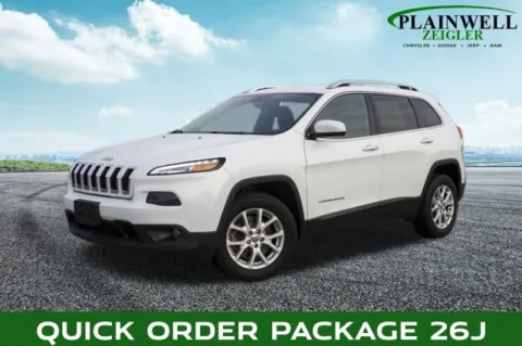 White 2016 Jeep Cherokee Latitude for sale in Plainwell, MI