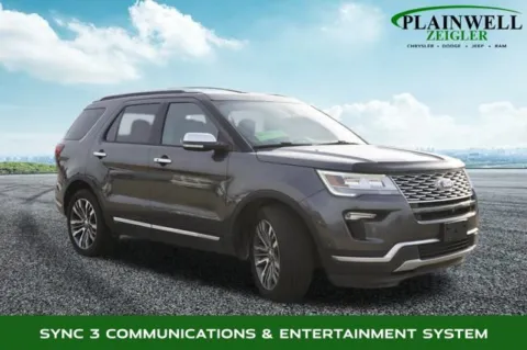 More photos of 2018 Ford Explorer Platinum at Zeigler Chrysler Dodge Jeep Ram of Plainwell, MI