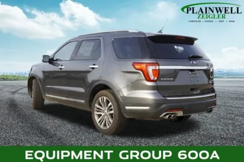 Photos of 2018 Ford Explorer Platinum for sale in Plainwell, MI at Zeigler Chrysler Dodge Jeep Ram of Plainwell