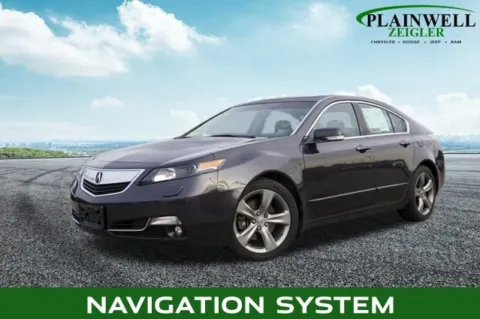 White 2014 Acura TL SH-AWD for sale in Plainwell, MI