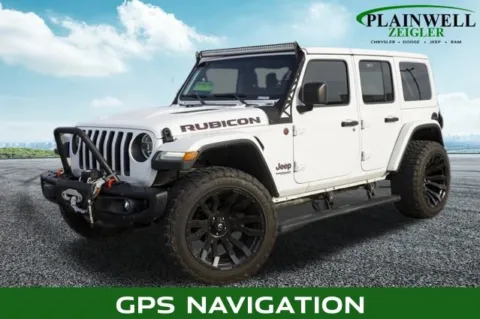 White 2020 Jeep Wrangler Unlimited Rubicon for sale in Plainwell, MI