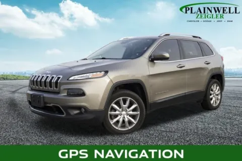 Brown 2017 Jeep Cherokee Limited for sale in Plainwell, MI