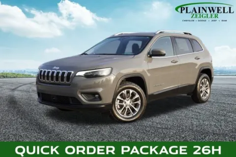 Gray 2021 Jeep Cherokee Latitude Lux for sale in Plainwell, MI